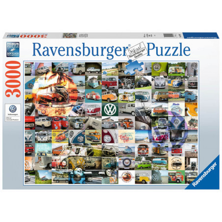 Ravensburger 16018 Puzzle 99 VW Bulli Moments 3000 Teile