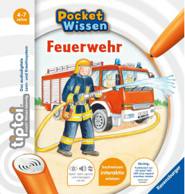 Ravensburger 55413 tiptoi® Pocket Wissen: Feuerwehr -F18