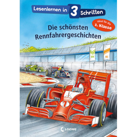 Lesenlernen in 3 Schritten - Rennfahrergeschichten