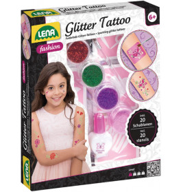 LENA® Fashion Glitter Tattoo, Faltschachtel