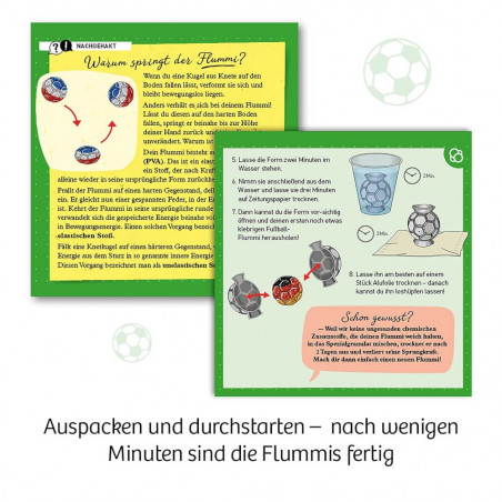 Fussball-Flummis Experimentierkasten