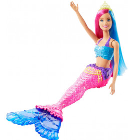 Barbie Dreamtopia Meerjungfrau (pinkes & blaues Haar)