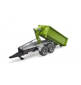 Bruder 03181 Hakenlift-Anhänger für Traktoren