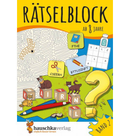 Rätselblock ab 8 Jahre, Band 2