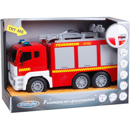 Speedzone D/C Feuerwehr mit Licht und Sound, 1:12