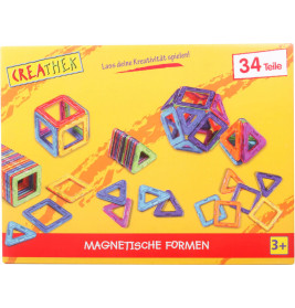 Creathek Magnetische Formen, 34 Stück