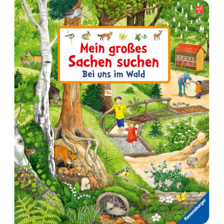 Ravensburger 43843 Mein großes Sachen suchen: Wald