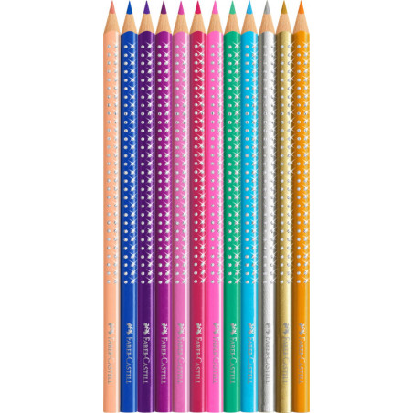 Colour pencil Sparkle tin 12er Etui