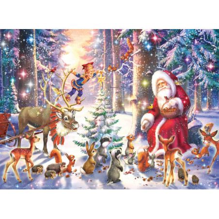 Puzzle Weihnachtspuzzle 100 Teile