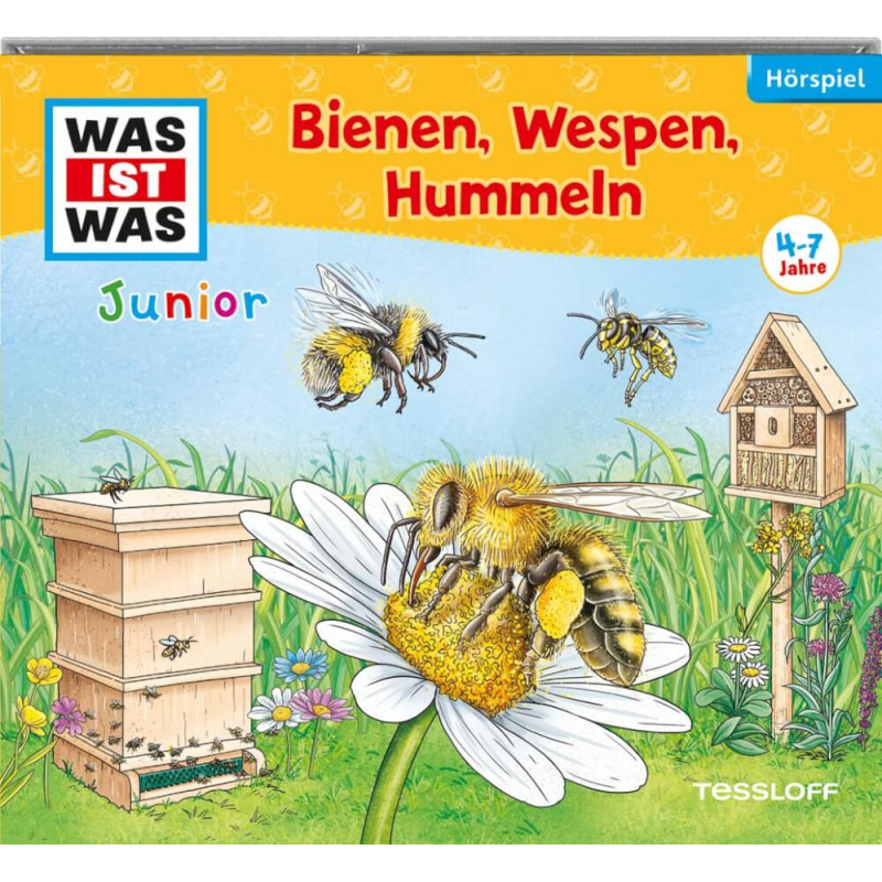 WAS IST WAS Junior Hörspiel. Bienen, Wespen, Hummeln