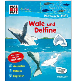 WIW Junior Mitmach-Heft Wale und Delfine