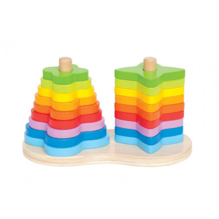 Hape Regenbogen Steckspiel