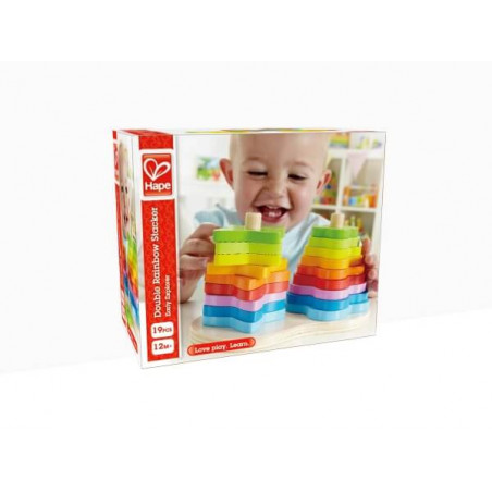 Hape Regenbogen Steckspiel