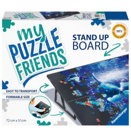 Puzzle-Board-Box my Puzzle Friends Stand Up Board mit teilweise gelegtem Puzzle auf dem Board.