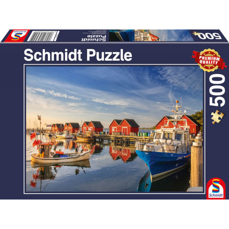 Puzzle, Fischereihafen 500 Teile