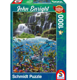 Puzzle . Wasserfall 1000Teile
