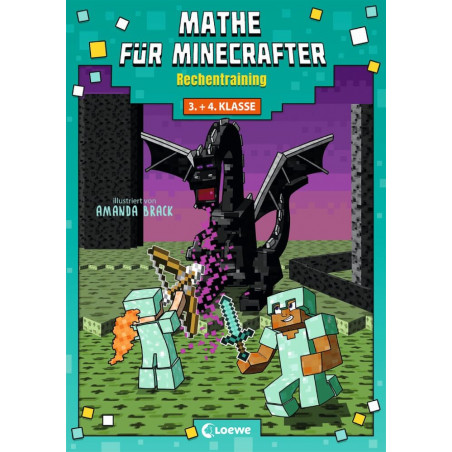 Mathe für Minecrafter - Rechentraining 3.u.4. Klasse