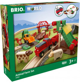 BRIO 63398400 Großes BRIO Bahn Bauernhof-Set