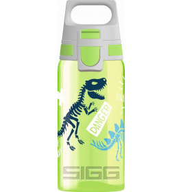 SIGG VIVA ONE Jurassica 0.5 L, BPA frei, Auslaufsicher, Co tauglich