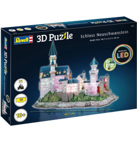 Pz.3D Schloss Neuschwanstein-LED Edition