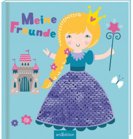 Meine Freunde - Prinzessin (mit Wendepailletten)