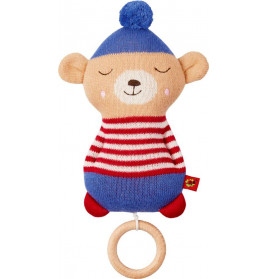 Strick-Spieluhr Teddy BabyGlück
