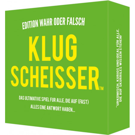 Klugscheisser - Wahr oder Falsch Edition