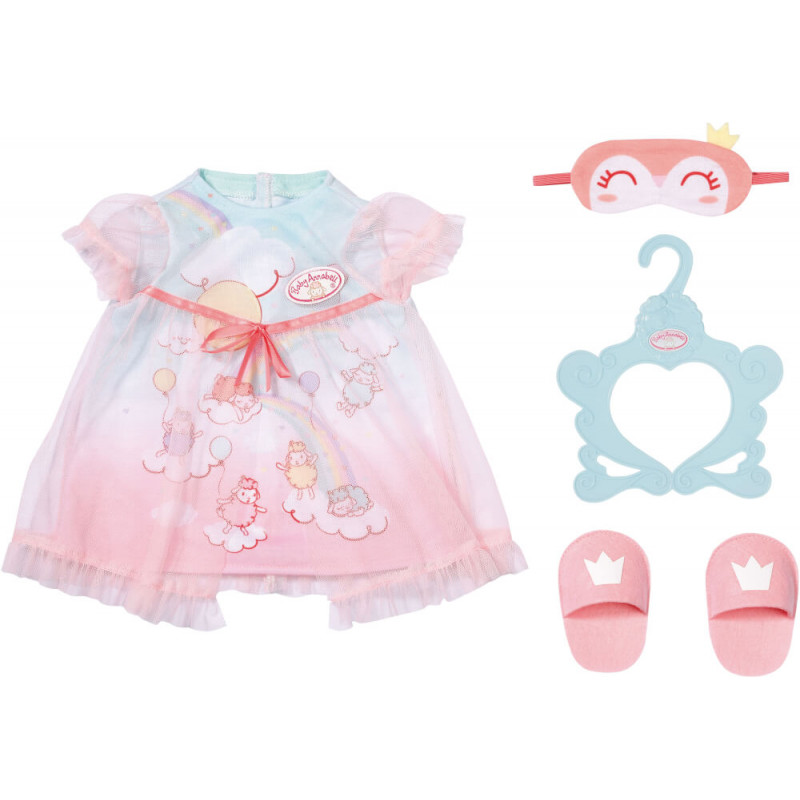 Zapf 705537 Baby Annabell Sweet Dreams Schlafkleid 43 cm