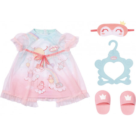 Zapf 705537 Baby Annabell Sweet Dreams Schlafkleid 43 cm