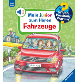 Ravensburger 32986 WWW junior zum Hören4: Fahrzeuge