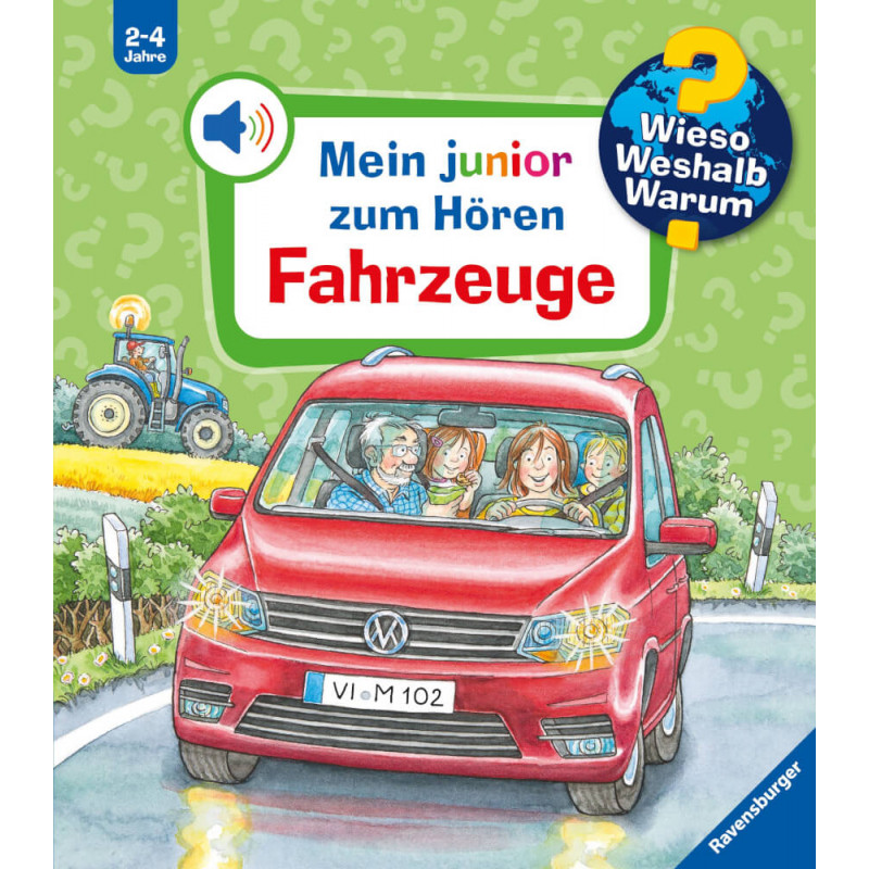 Ravensburger 32986 WWW junior zum Hören4: Fahrzeuge