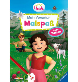 Ravensburger 49630 Heidi: Vorschul-Malspaß Zahlen