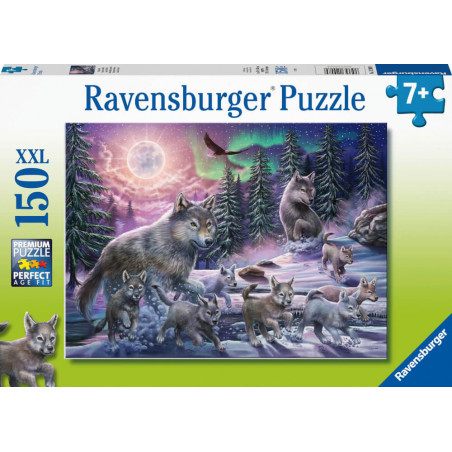 Ravensburger 12908 Puzzle Nordwölfe 150 Teile