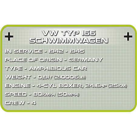 VW TYP 166 SCHWIMMWAGEN