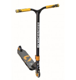 Stuntscooter Six Degrees schwarz/kupfer