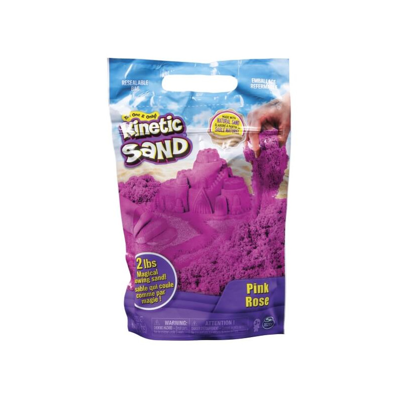 Spin Master Kinetic Sand Colour Bag Pink 907 Gramm