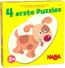 HABA 4 erste Puzzles  Tierkinder