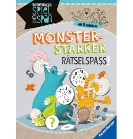 Ravensburger 41625 Monsterstarker Rätsel-Spaß