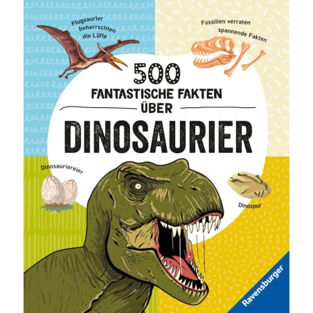 Ravensburger 55535 500 fant. Fakten über Dinosaurier