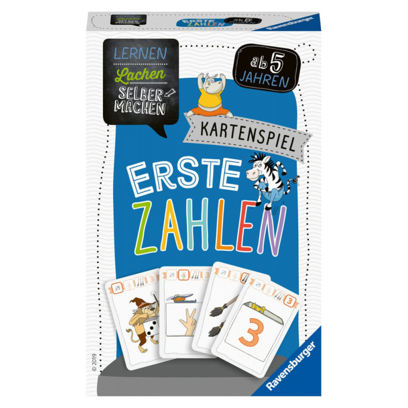 Ravensburger 80658 Lernen Lachen Selbermachen: Kartenspiel Erste Zahlen