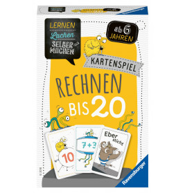 Ravensburger 80349 Lernen Lachen Selbermachen: Kartenspiel Rechnen bis 20
