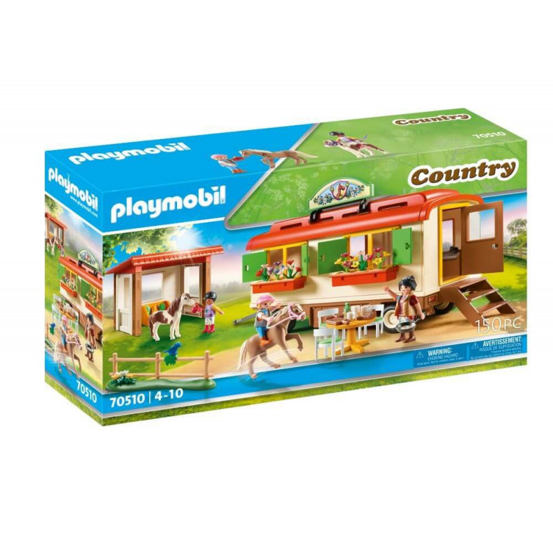 Playmobil 70510 Ponycamp-Übernachtungswagen