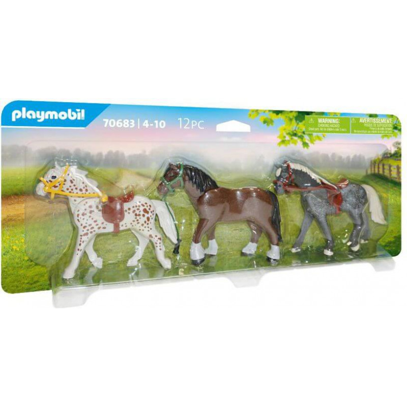 Playmobil 70683 3 Pferde
