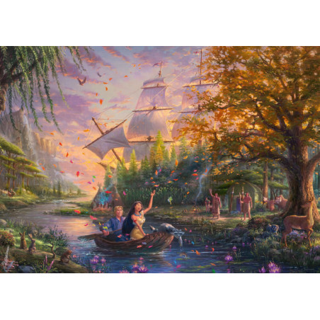 Schmidt Spiele 59688 Puzzle 1000T Disney, Pocahontas