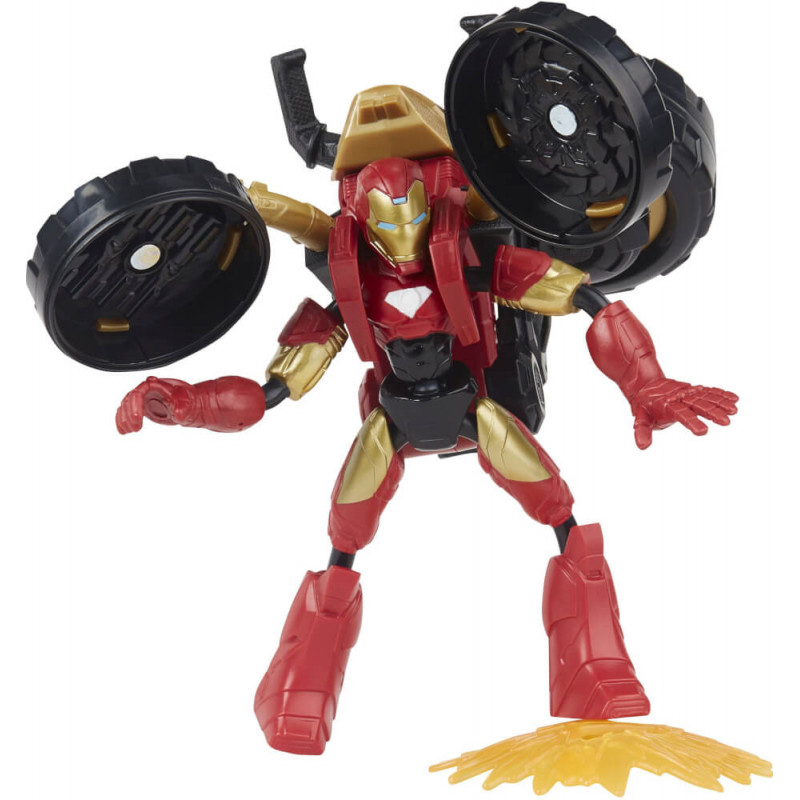 Hasbro F02445L0 Avengers Bend & Flex Rider Iron Man