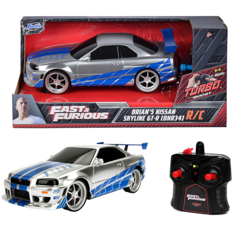 Jada Fast&Furious RC Nissan Skyline GTR 1:24