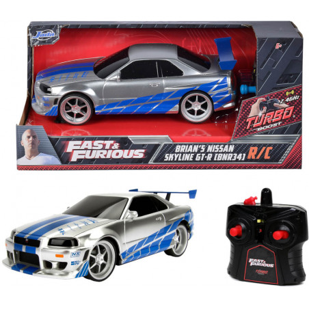 Jada Fast&Furious RC Nissan Skyline GTR 1:24