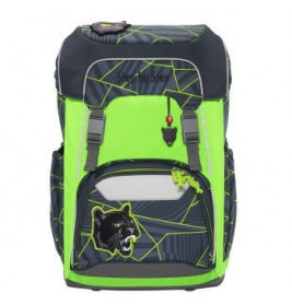 Neon Pull-Over für das Schulrucksackmodell GIANT, Grün