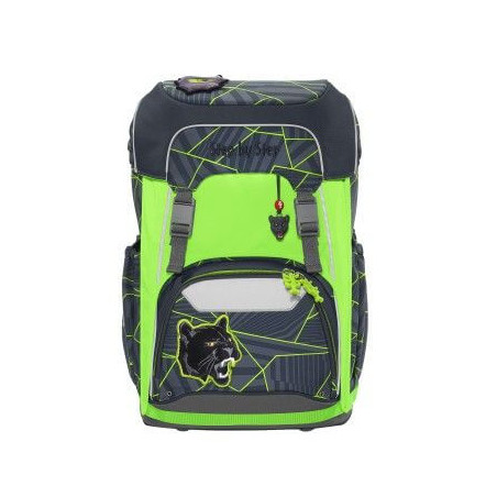 Neon Pull-Over für das Schulrucksackmodell GIANT, Grün