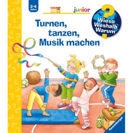 Ravensburger 32988 WWWjun71 Turnen, tanzen, Musik machen